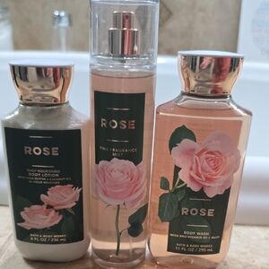 Bath & Body Works Rose Collection with Gift Bag